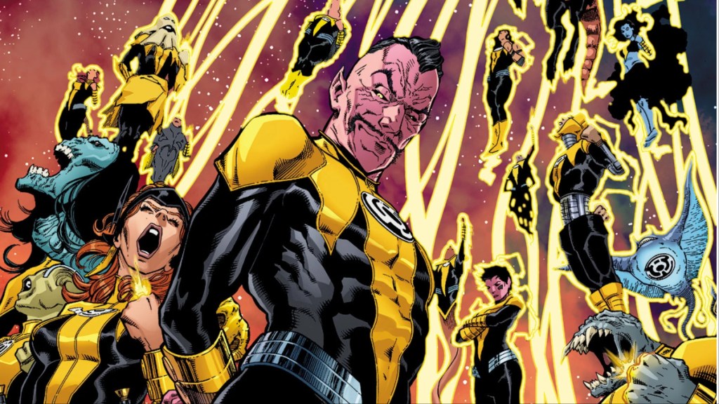 Le Sinestro Corps assemblé