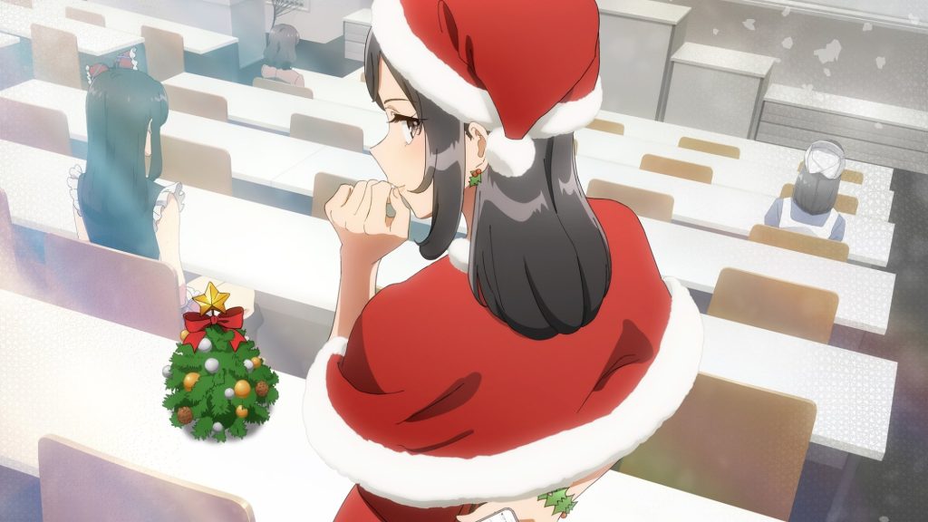 Rascal Does Not Dream s’apprête à revenir en 2025 avec une tenue de Noël surprenante! ððº #anime