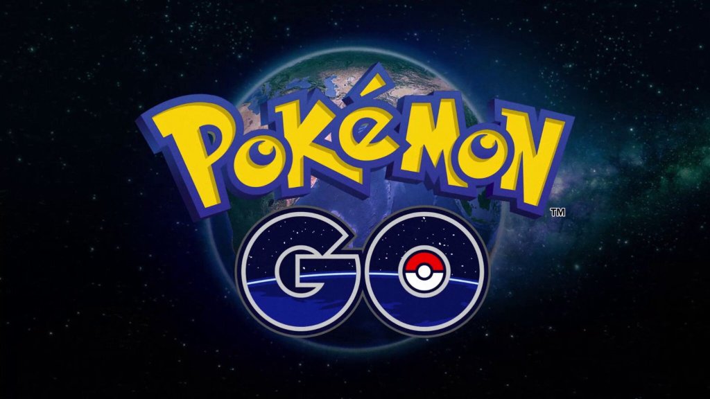 Le logo Pokemon GO dans l'espace