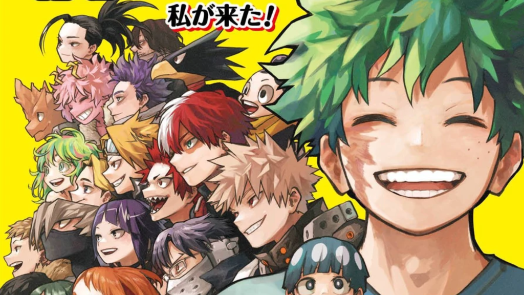 Couverture du Volume 42 de My Hero Academia