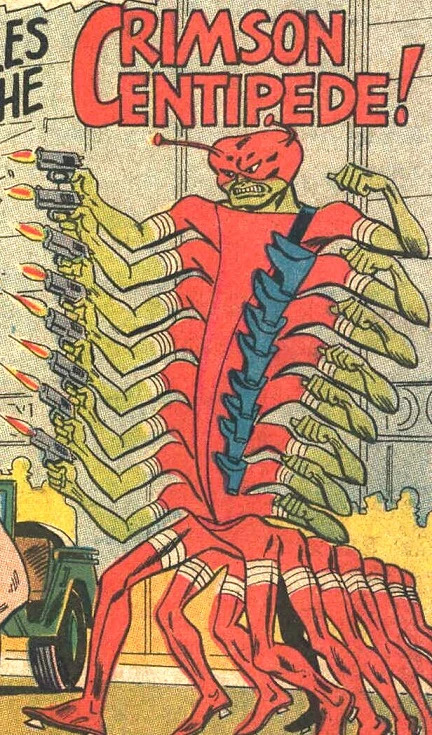 The Crimson Centipede dans DC Comics