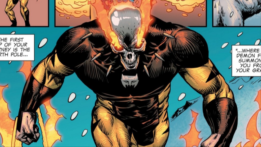 Daken en Hellverine se dirigeant vers l'avant à la fin de Hellverine #1