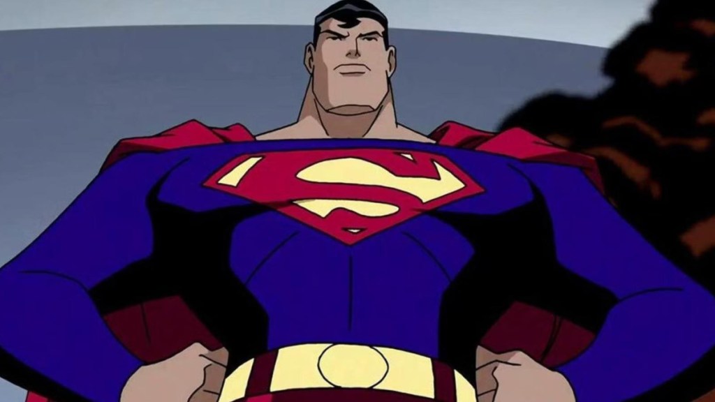 The Timmverse Superman looking resolute