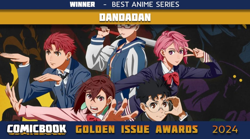 Dandadan sacré Meilleure Série Anime de l’Année 2024 aux Golden Issue Awards