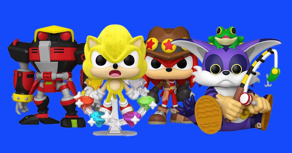 Nouvelle collection de Funko Pops Sonic the Hedgehog lancée pour célébrer la sortie de Sonic 3