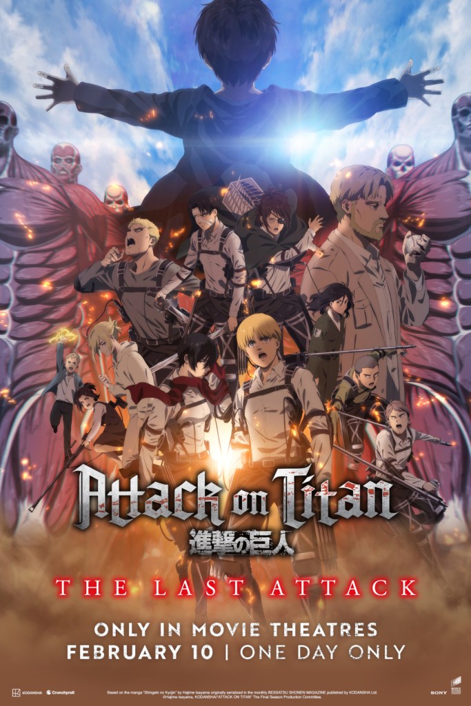 Attack on Titan The Last Attack theatrical release poster