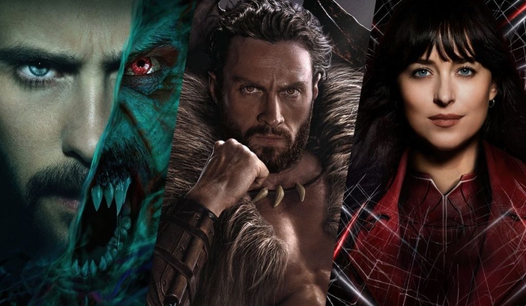 Sony prévoyait-il de réunir Kraven, Morbius et Madame Web dans son univers Spider-Man ?