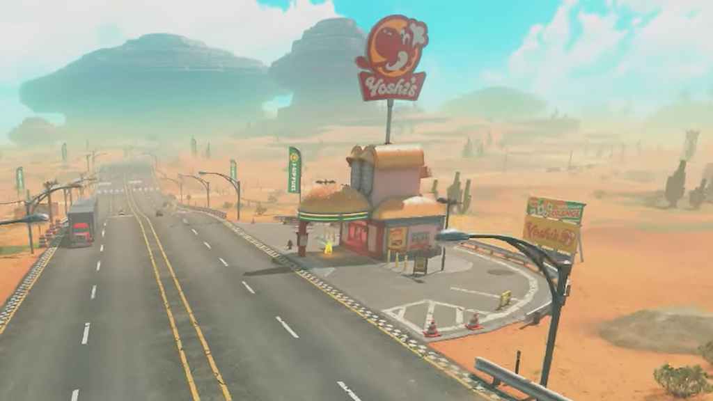 Mario Bros Circuit Yoshi's Diner