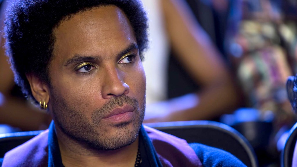 Lenny Kravitz as Cinna in The Hunger Games: Catching Fire