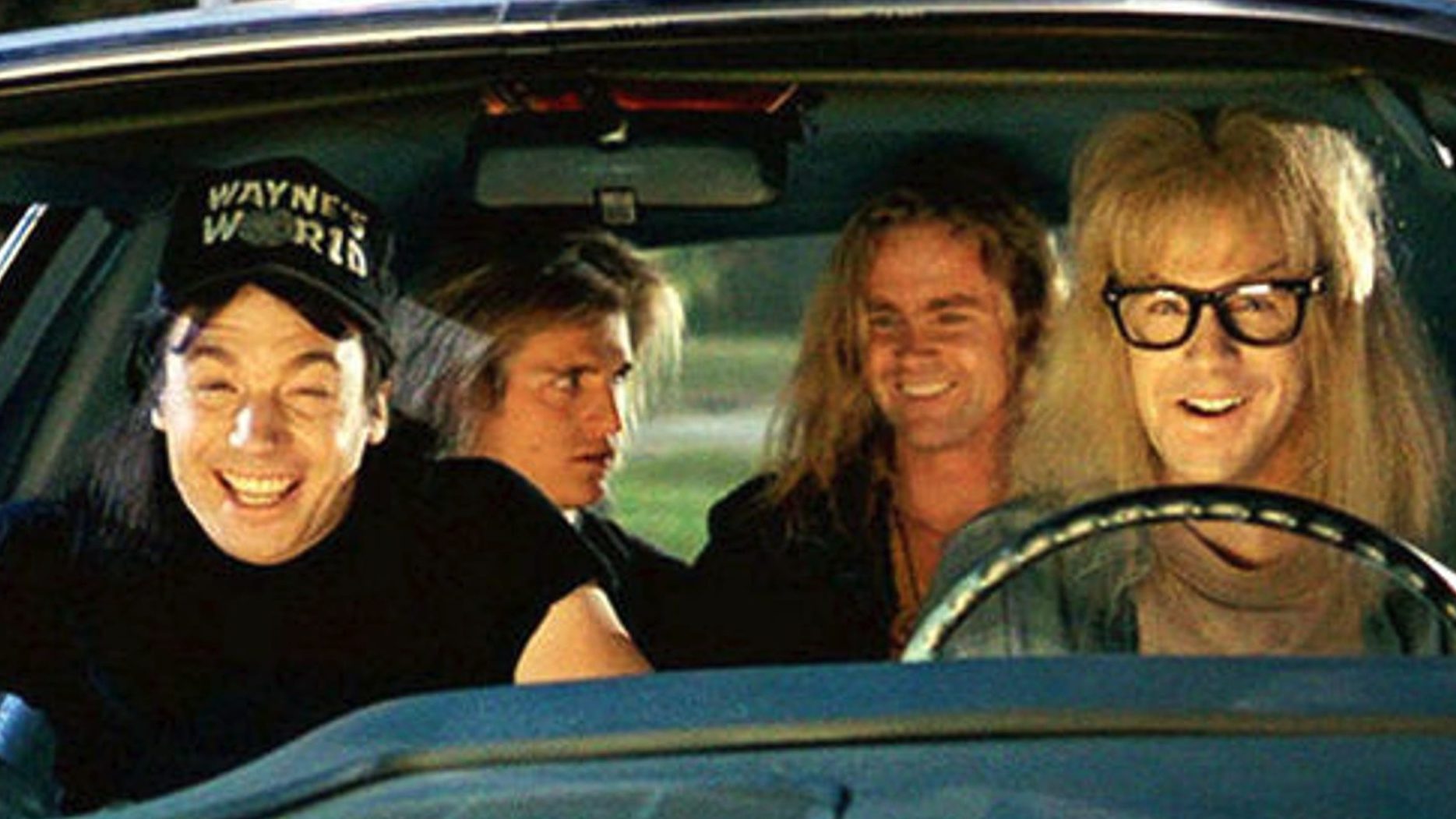 Wayne (Mike Myers) et Garth (Dana Carvey) dans Wayne's World