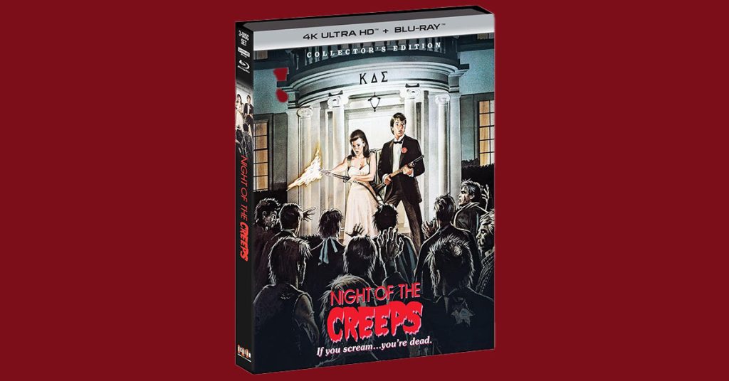 Le film culte d’horreur « Night of the Creeps » débarque enfin en haute définition 4K Blu-ray !