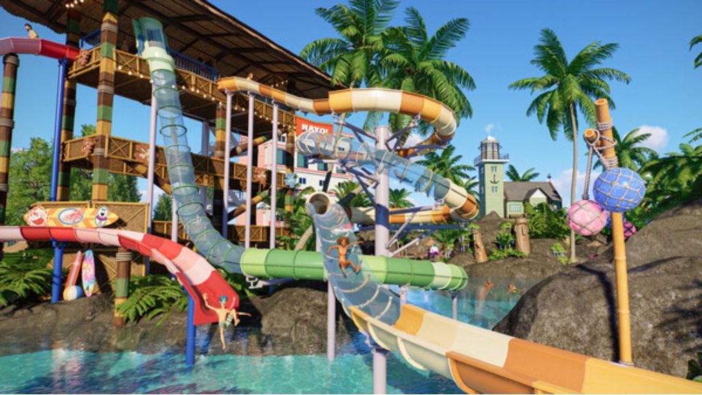 Planet Coaster 2 Water Slide