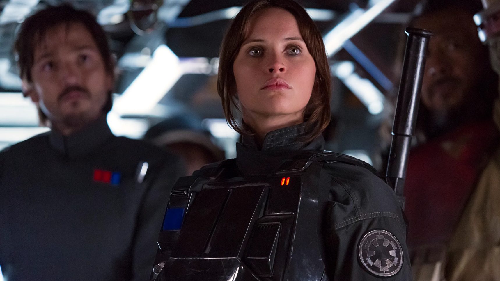 Felicity Jones dans Rogue One: A Star Wars Story