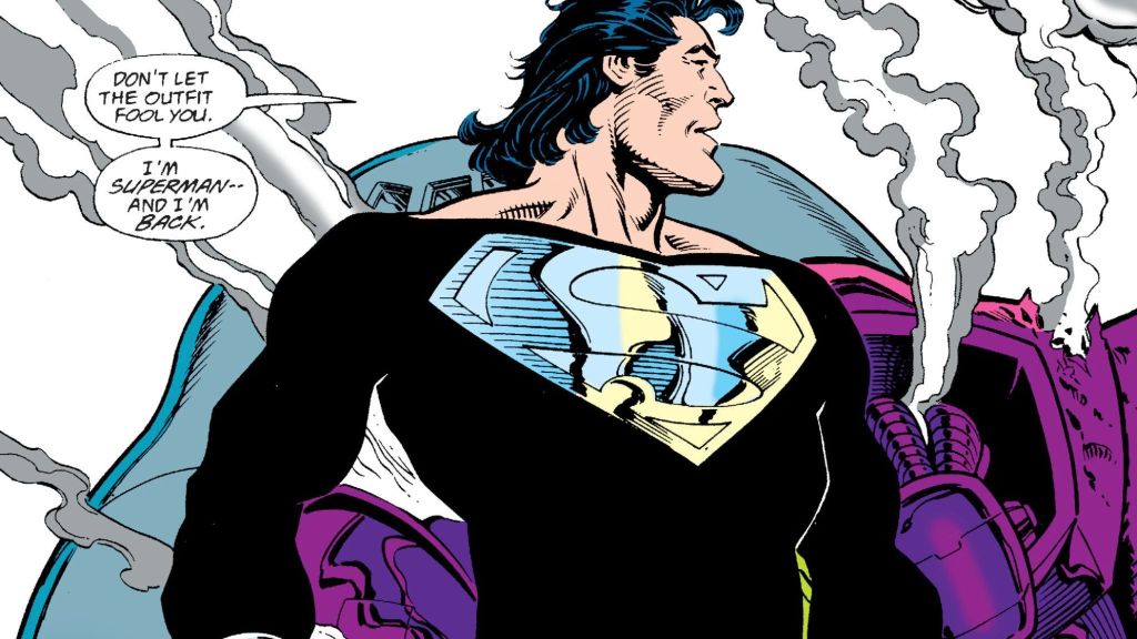 Superman with the Solar Suit in DC comics