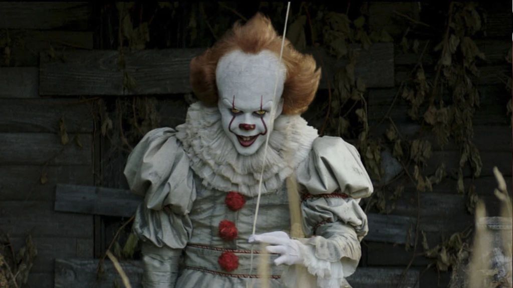 Bill Skarsgård en tant que Pennywise dans IT de 2017